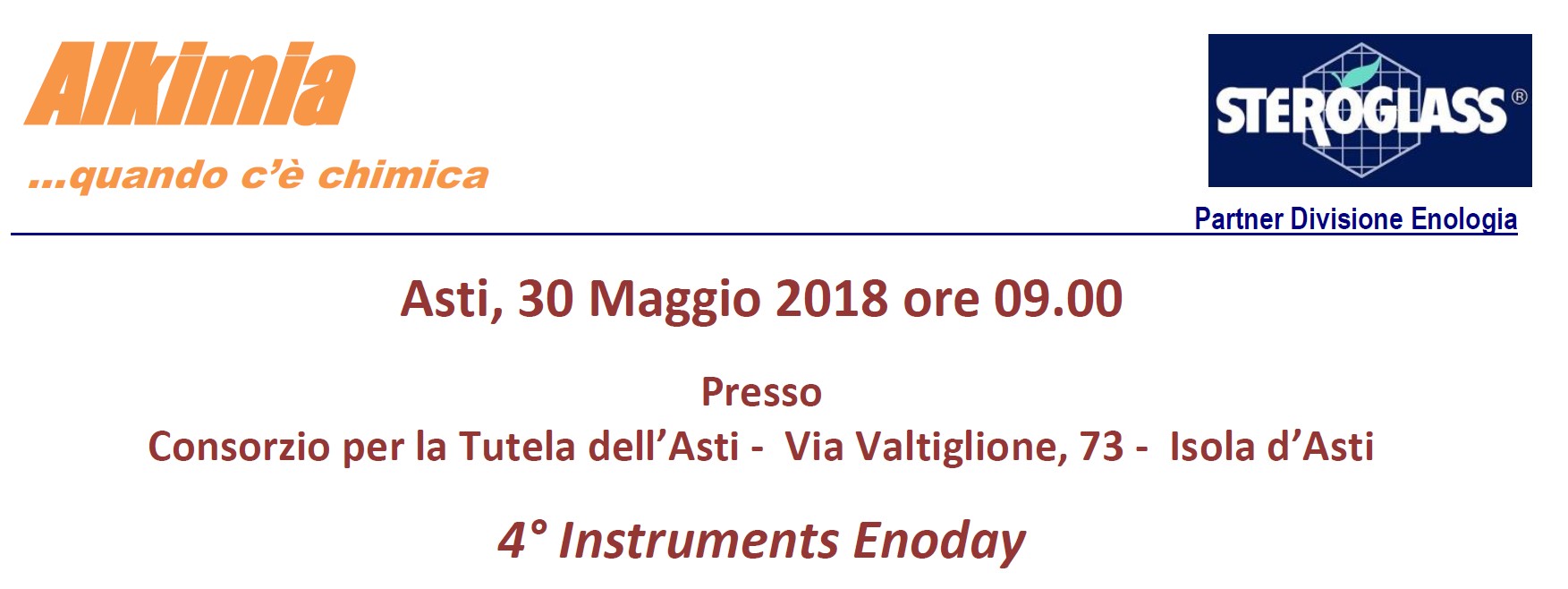 4° Instruments Enoday - Piemonte 2018